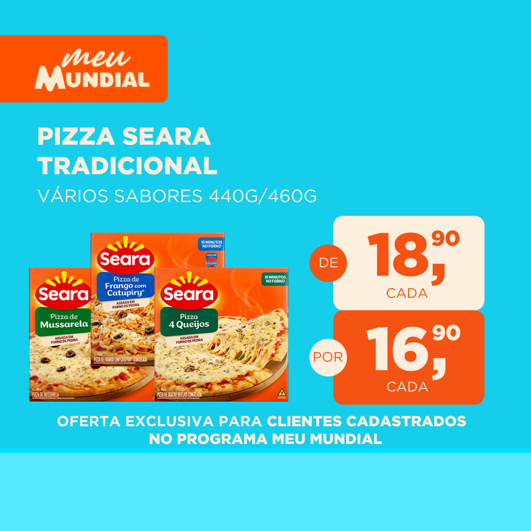 Ofertas do Programa Meu Mundial | 23.06 a 29.06 Pizza