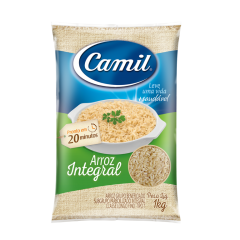 ARROZ CAMIL PARBOILIZADO INTEGRAL 1 KG 27683n