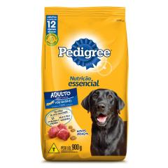 66692n	RACAO PEDIGREE SECA CARNE NUT.ESSENC.AD.900G	7896029087336