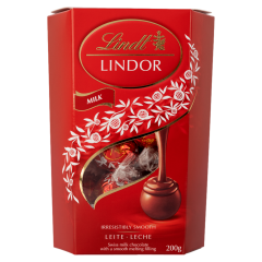 66465n	7610400068505	BOMBOM IMPORTADO LINDT LINDOR AO LEITE/SORTIDO 200G                           