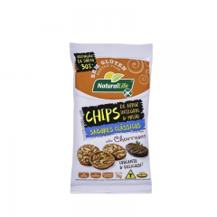 62457n	CHIPS ARROZ NATURAL LIFE S/G INT.CHURR 70G	7896256066074