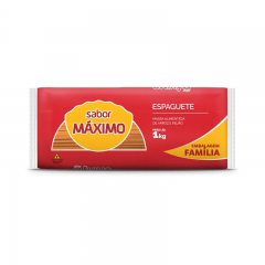 74118n	7896401183595	MASSA MAXIMO DE ARROZ ESPAGUETE 1KG                         