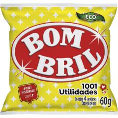 ESPONJA DE ACO BOMBRIL C/4  02565n