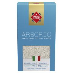 65717n	ARROZ PILECCO NOBRE ARBORIO P/RISOTO 1KG	7896356800493