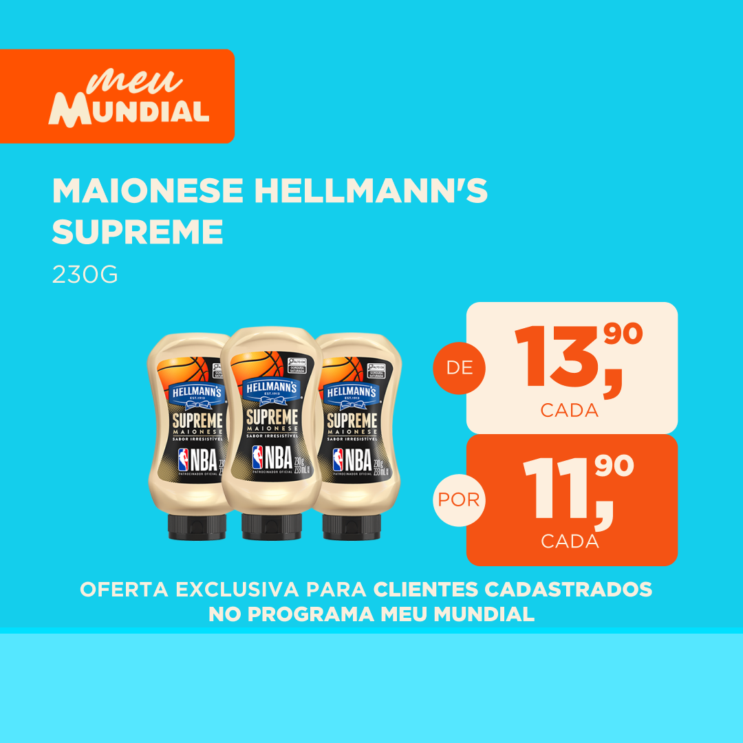 Programa Meu Mundial | 18/08 a 24/08/2025 Maionese Hellmans
