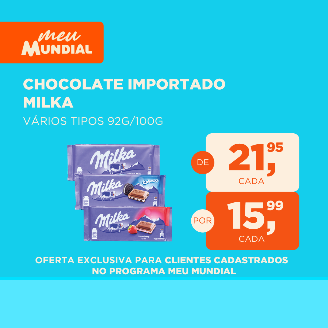 Programa Meu Mundial | 14/07 a 20/07 Chocolate Milka