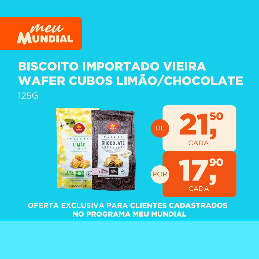 Programa Meu Mundial | Inclusão das ofertas no site | 25.08 a 31.08.2025 Biscoito