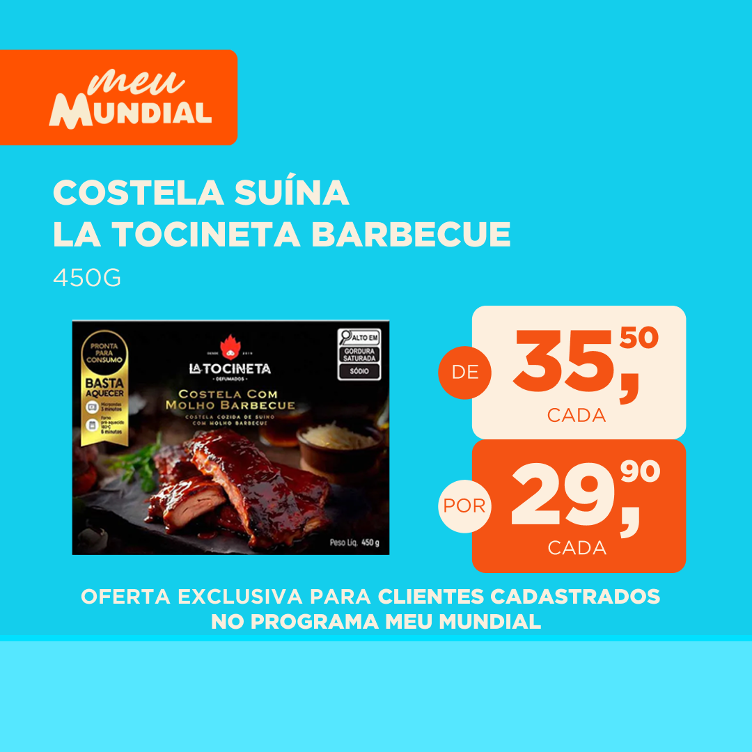 PROGRAMA MEU MUNDIAL - OFERTAS PARA O SITE - VALIDADE DE 12 A 18.05.2018 costela
