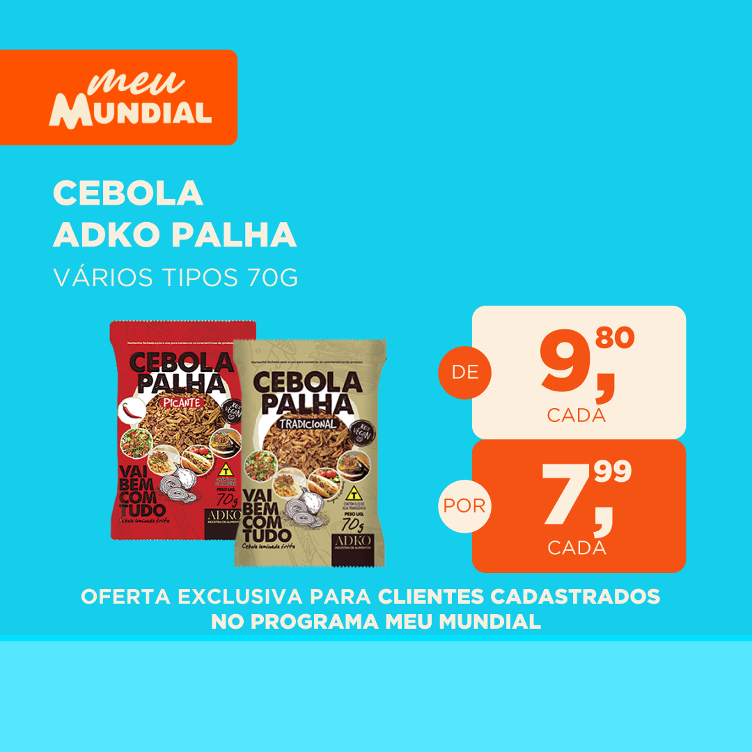 PROGRAMA MEU MUNDIAL - OFERTAS DE VALIDADE 05 A 11.05.2025 Cebola Adko