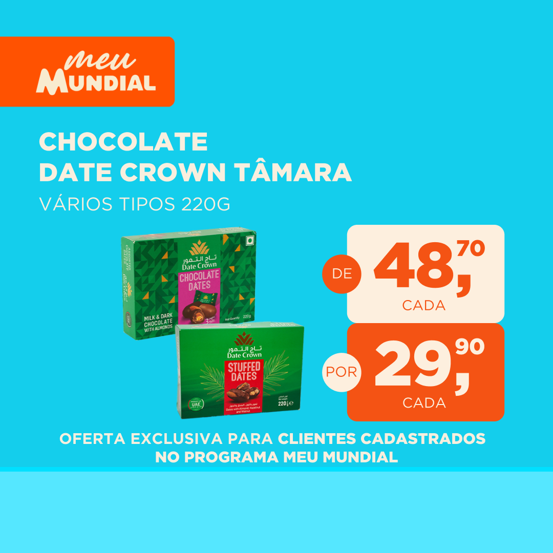 Ofertas do Programa Meu Mundial | 23.06 a 29.06 Chocolate