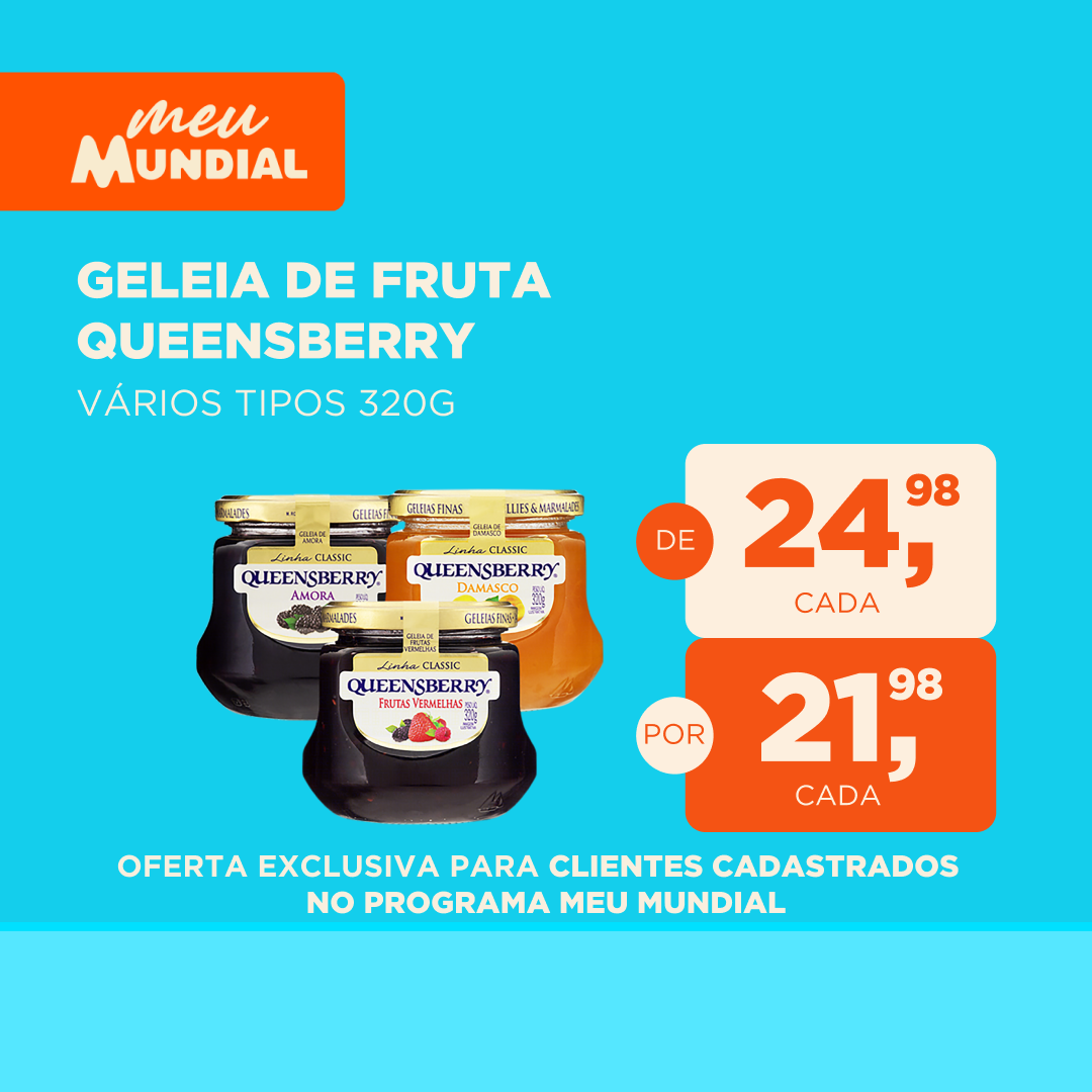 Programa Meu Mundial - Ofertas de 09 A 15.06.2025 Geleia de Fruta